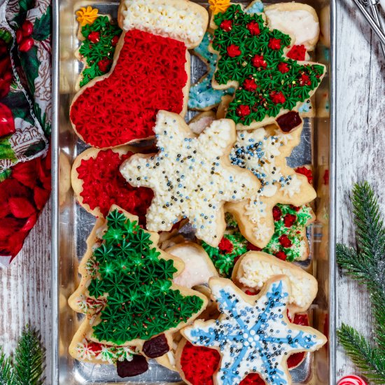 Sour Cream Cut-Out Cookies