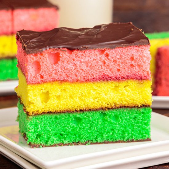 Italian Rainbow Cake