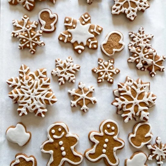 Old-Fashioned Gingerbread Cookies