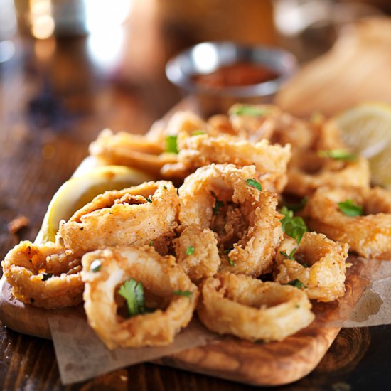 Crispy Fried Calamari