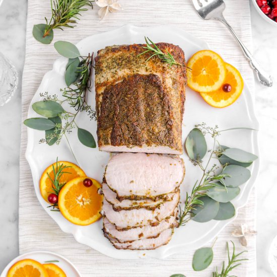 Rosemary Garlic Pork Tenderloin