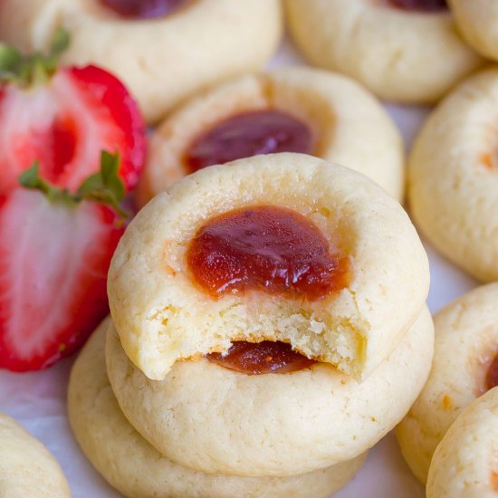 Strawberry Cream Cheese Cookies