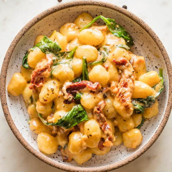 Creamy Tuscan Gnocchi