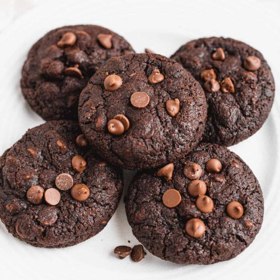 Double Chocolate Chip Cookies