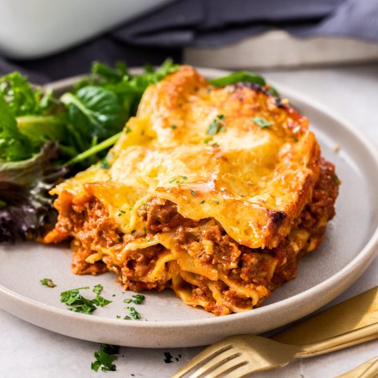 Classic Beef Lasagna