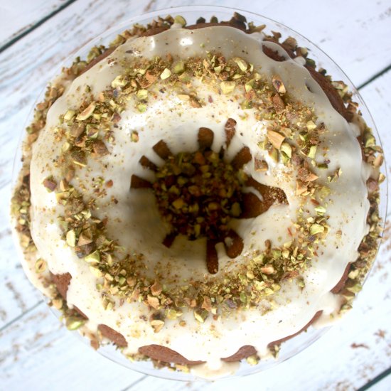 Pistachio Pudding Bundt Cake