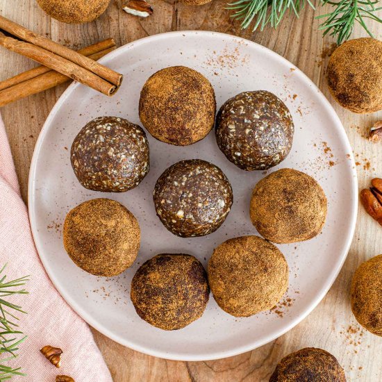 Gingerbread Energy Balls