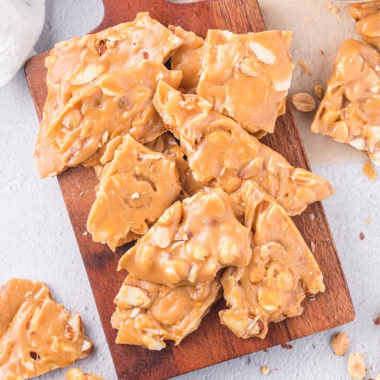 Caramel Nut Brittle