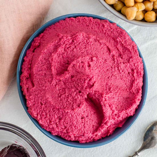 Easy Roasted Beet Hummus