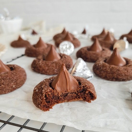 Chocolate Blossom Cookies