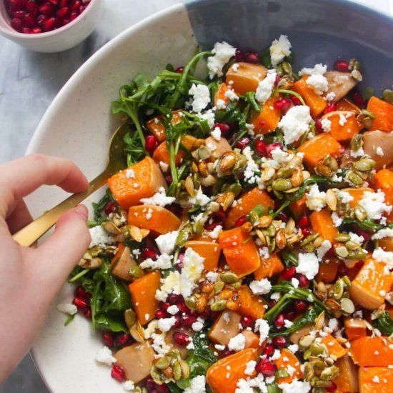 Roasted Butternut Squash Salad