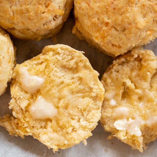 Sourdough Cheddar Biscuits