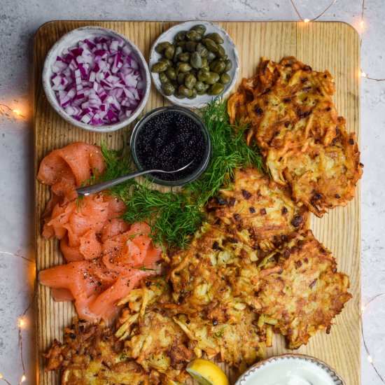 Latke Platter