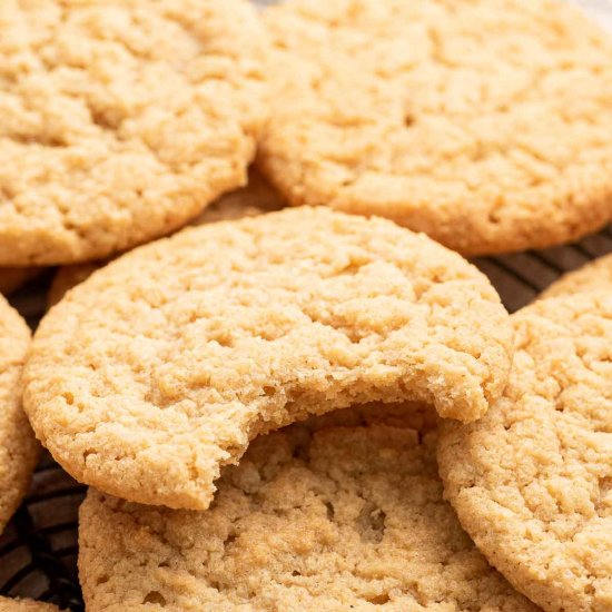 Almond Flour Peanut Butter Cookies