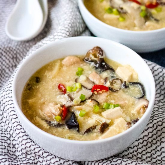 Chicken Hot and Sour Soup