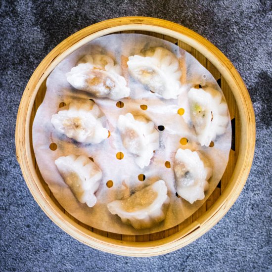 Vegetarian Crystal Dumplings