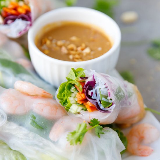 Fresh Shrimp Spring Rolls Recipe