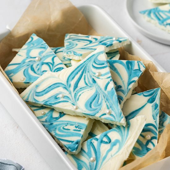 Hanukkah Chocolate Bark