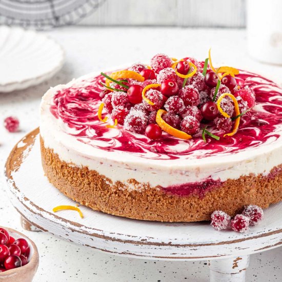 Cranberry Cheesecake