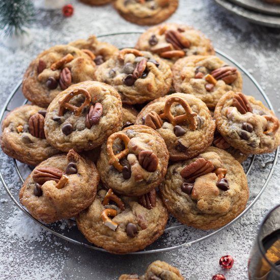 Bourbon Chocolate Chip Cookies