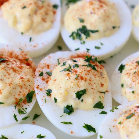 Deviled Eggs with Relish