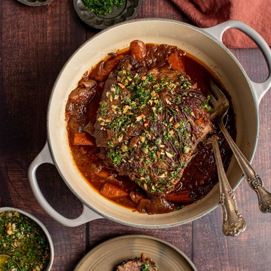 Italian style brisket