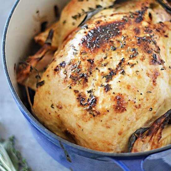 MAYO ROASTED CHICKEN