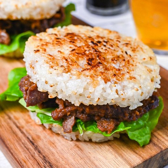 Yakiniku Rice Burger