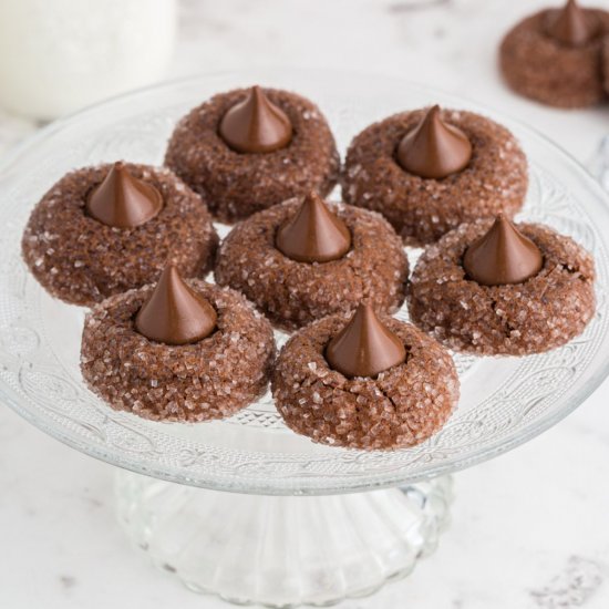 Chocolate Kiss Cookies