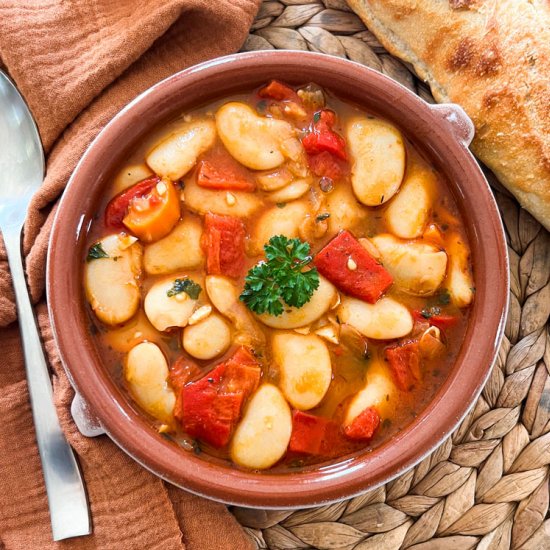 Spanish Butter Bean Stew