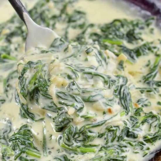 Creamed Spinach