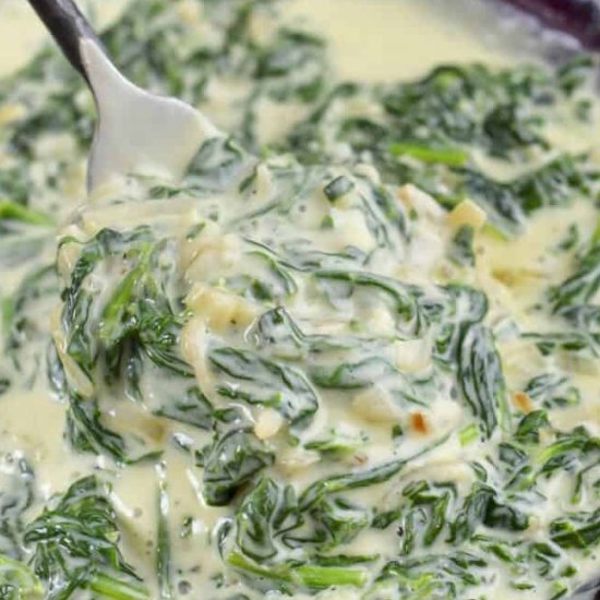 Creamed Spinach