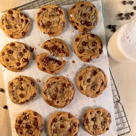 Chewy Chocolate Chip Cookies