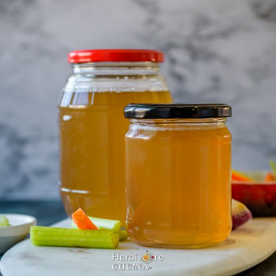 Instant Pot Vegetable Stock