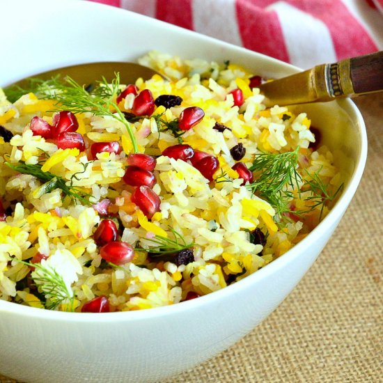 Saffron Rice Pilaf