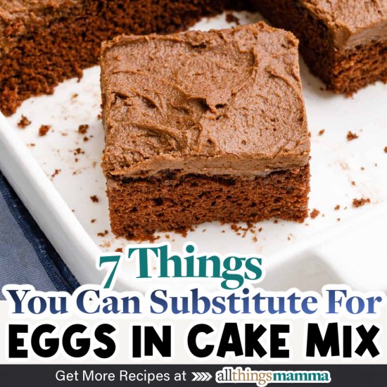 7 Egg Substitutes in Cake Mix