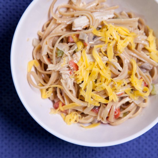 Instant Pot Chicken Spaghetti