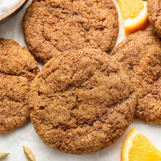 Orange Cardamom Cookies