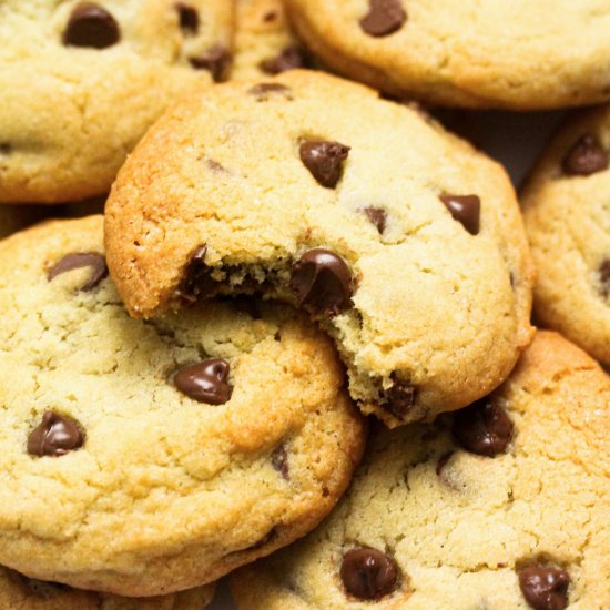 Chocolate Chip Cookies -White Sugar