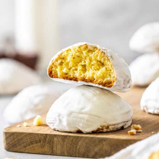 Vanilla Cookies with an Easy Glaze