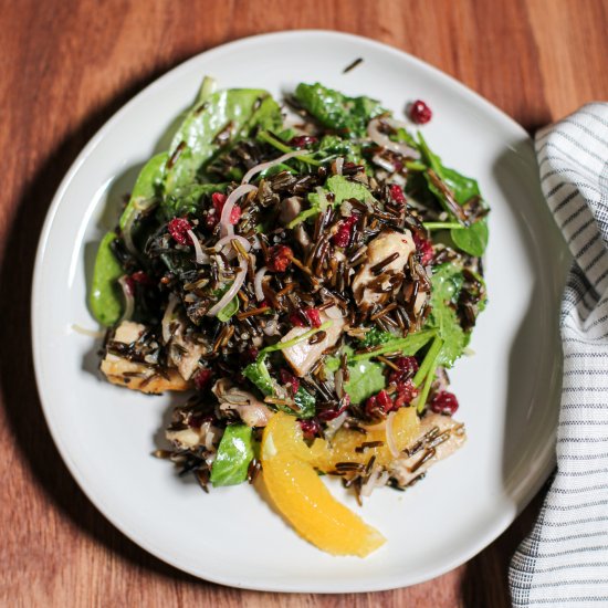 Winter Wild Rice Salad