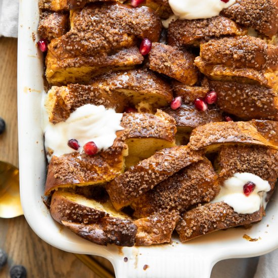 Brioche French Toast Casserole