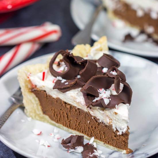 Chocolate Peppermint Pie