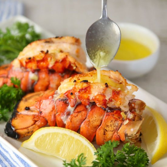 Broiled Lobster Tails