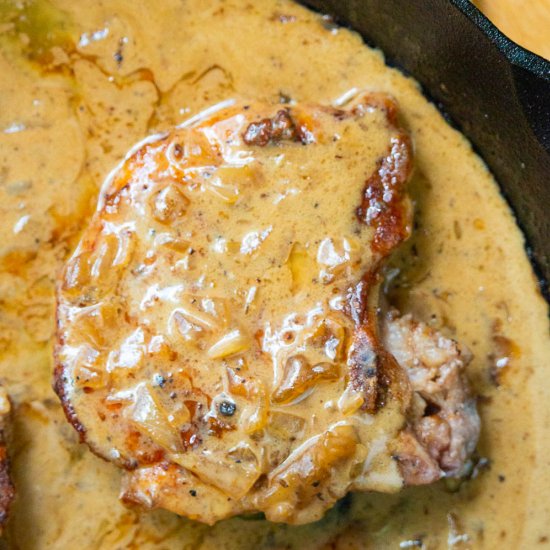 Peppercorn Pork Chops