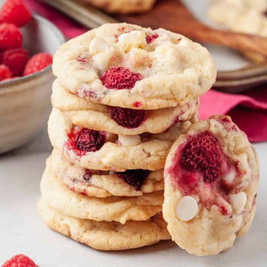 Raspberry Cookies