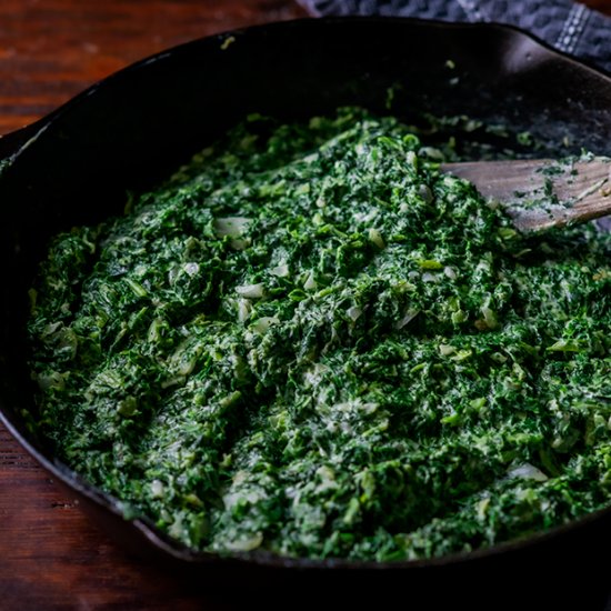 Creamed Spinach