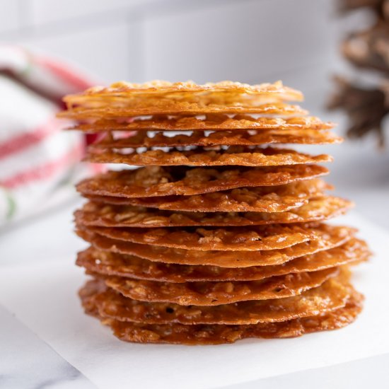 Oatmeal Lace Cookies