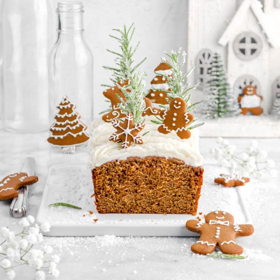 Gingerbread Spice Loaf Cake