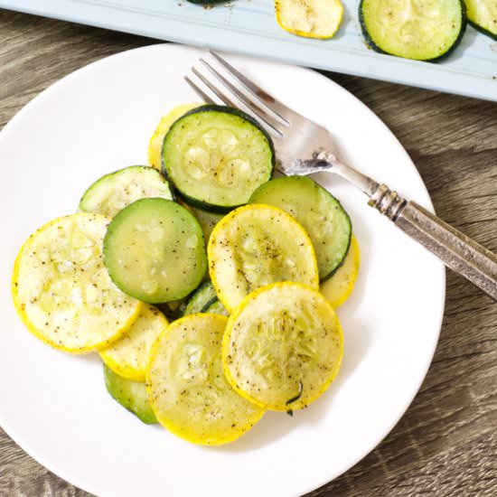 Roasted Zucchini & Summer Squash